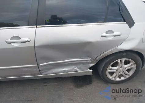 2007 Honda Accord 2.4 Se из США, поврежденный, VIN 1HGCM55357A063375